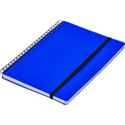 Altitude Noodle A5 Spiral Notebook Blue Closed